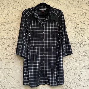 Nygard Black and White Blouse